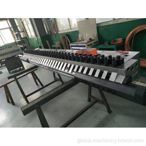 Plastic Hollow Cross Section Plate Extruder Plastic Hollow Cross Section Plate Extrusion Line Manufactory